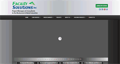 Desktop Screenshot of facilitysolutionsinc.com